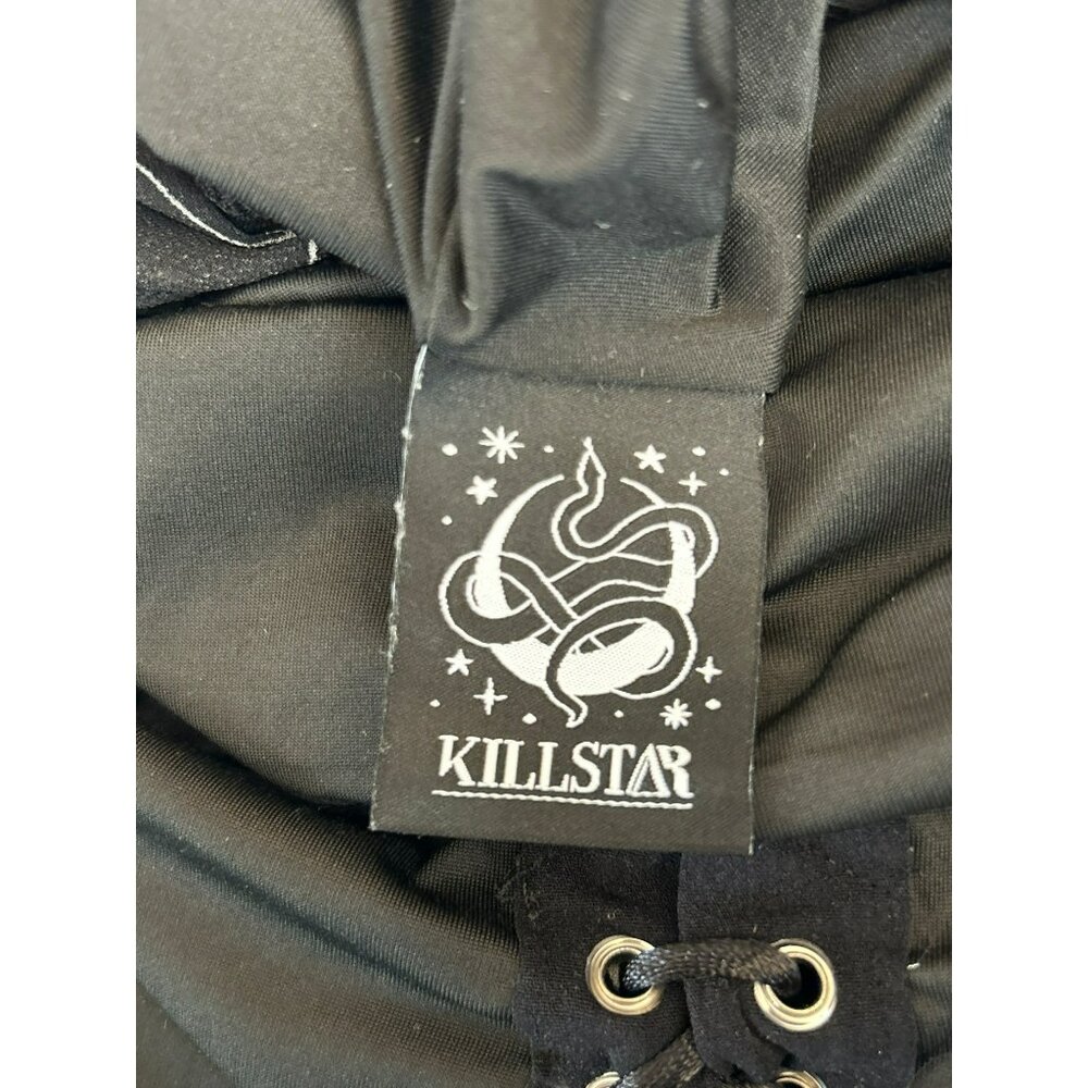 Killstar Black Crescent Moon Celestial Gothic Pun… - image 5